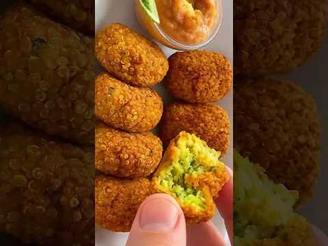 Air Fry Crispy Quinoa Bites