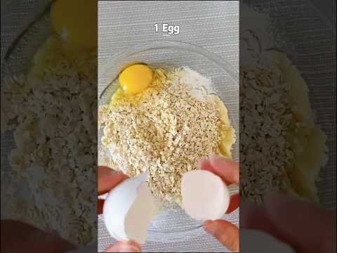 Easy Breakfast Waffle with Banana & Oats
