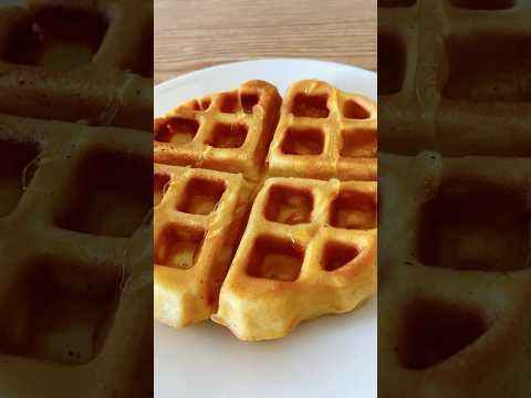 My Fluffy Belgian Waffle Recipe