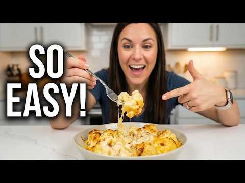 Airfried Cheesy Cauliflower