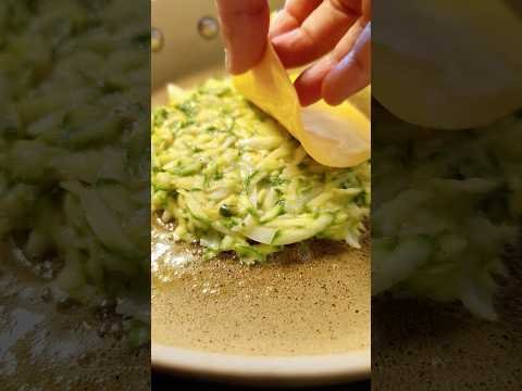 Cheesy Zucchini Onion Fritters