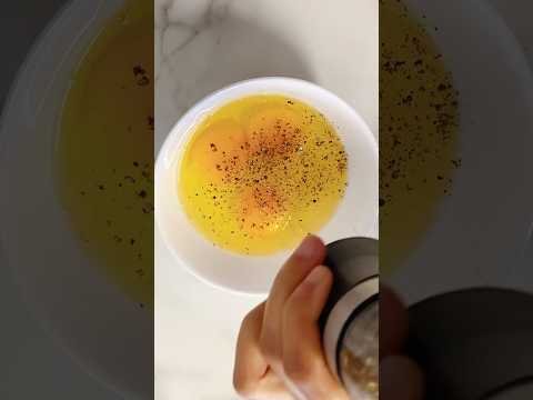 Egg Bread Toast in a Round Well