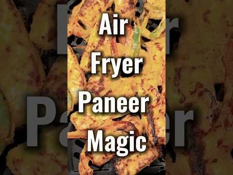 BBQ-Style Air Fryer Paneer