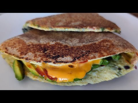 Crispy Triangle Tortilla Egg Wrap