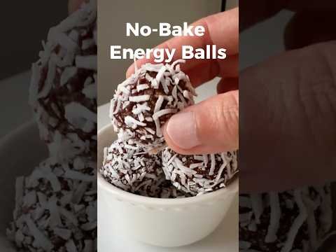 Easy No-Bake Energy Balls | Date & Pecan Snack (No Refined Sugar)