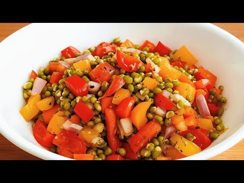 Colorful Whole Moong Power Bowl