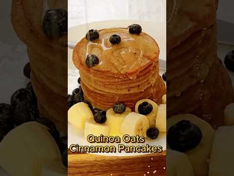 Quinoa & Oats Quick Easy and Healthy Pancakes