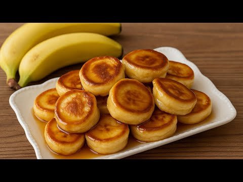 Fluffiest Banana Pancakes