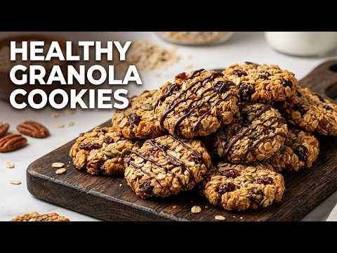 Healthy Chocolate-Dipped Breakfast Cookies
