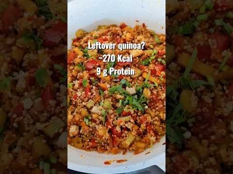Plant-Based High-Fiber Meal Under $5 | Leftover Quinoa Stir-Fry