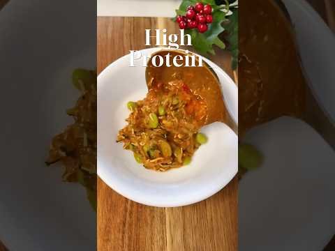 Quick and Easy High Protein Plant-Based Soup