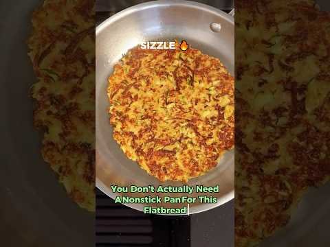 No Flour! No Egg! Oats Zucchini Flatbread You’ll Make Every Week