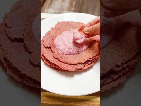 Zero-Oil Beet Oats Flatbread | Low-GI Healthy Flatbread