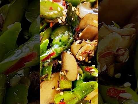 Mushroom and Asparagus Stir-Fry