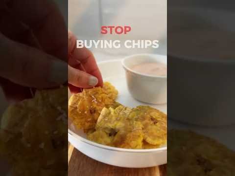 Ultra Crispy Air-Fryer Plantain Chips