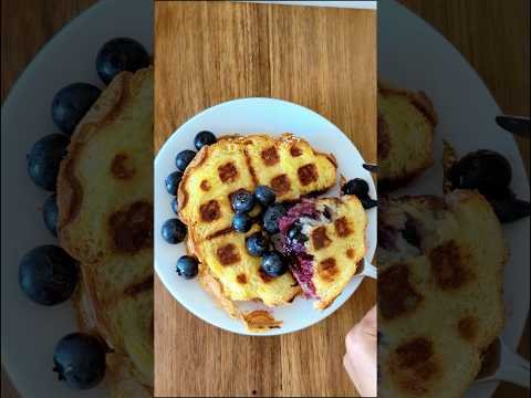 Blueberry Banana Bread Waffle Hack