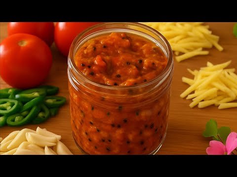 My Secret Tomato Pickle Recipe for Rice & Roti