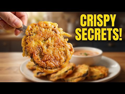 Crispy Eggplant Fritters