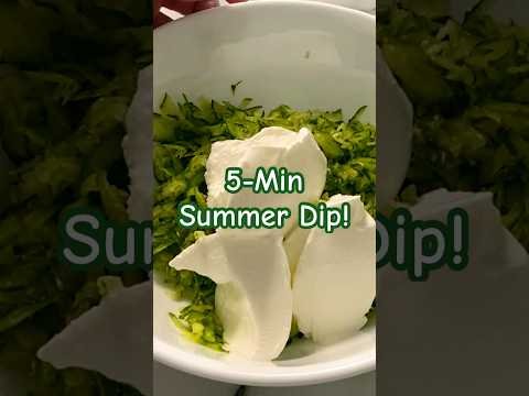 5-Min Spicy Yogurt Dip | Chili Cucumber Raita
