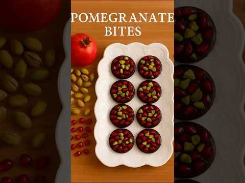 Pomegranate Chocolate Bites