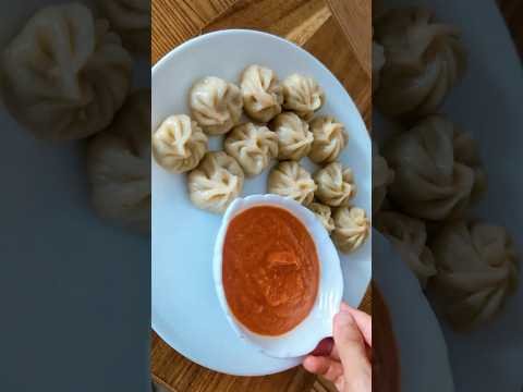 Veg Dumplings with Spicy Chutney | Homemade Momo