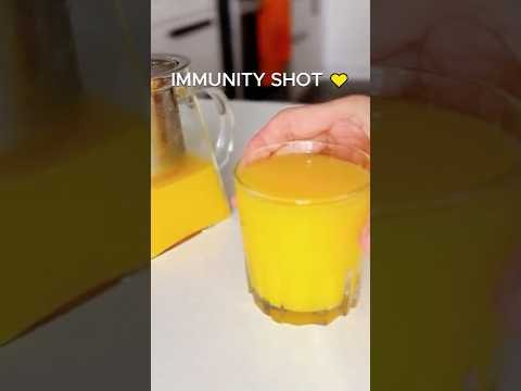 Natural Cough & Immunity Shot | Orange, Lemon, Ginger & Turmeric