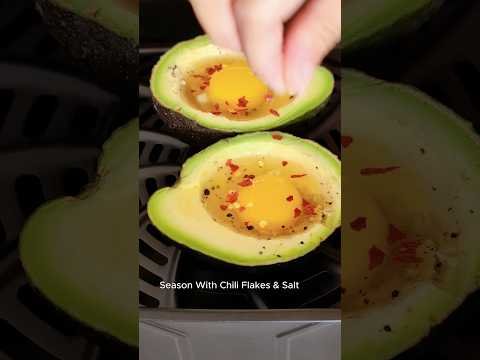 Keto-Friendly Avocado Egg Boat