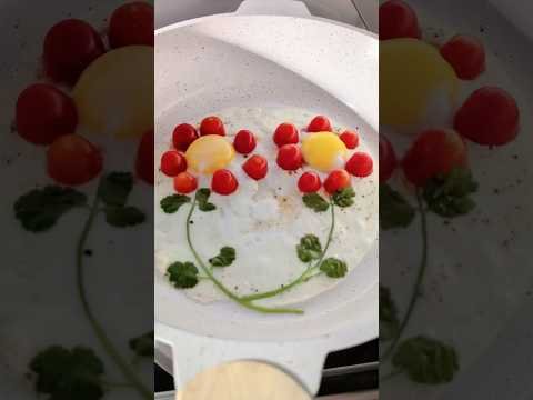 Viral Egg Flower Breakfast