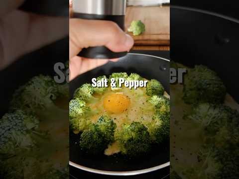 2-Ingredient Broccoli Omelet