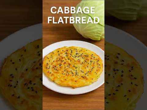 Low-Carb Crispy Cabbage Flatbread