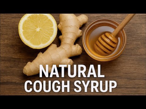 Natural Cough Syrup: Honey, Ginger & Lemon Remedy