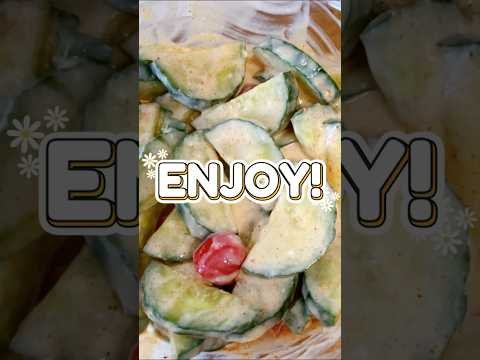 Quick Cucumber Yogurt Salad
