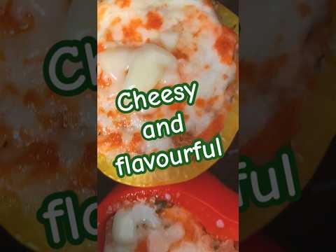 Bindu’s Cheesy Quinoa Stuffed Peppers with fresh dill (Air Fryer Version)