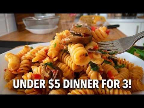 Quick & Easy Vegan Mushroom Pasta