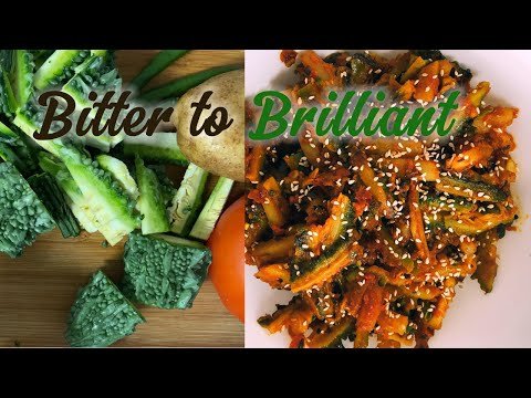 Healthy Bitter Melon Potato Curry | Karela Aloo Sabji