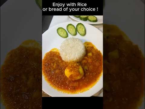 Creamy Egg Curry with Potatoes