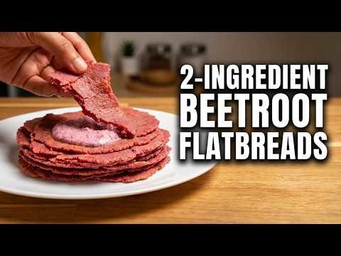High-Protein, Zero-Waste Flatbread in Just 2 Ingredients!