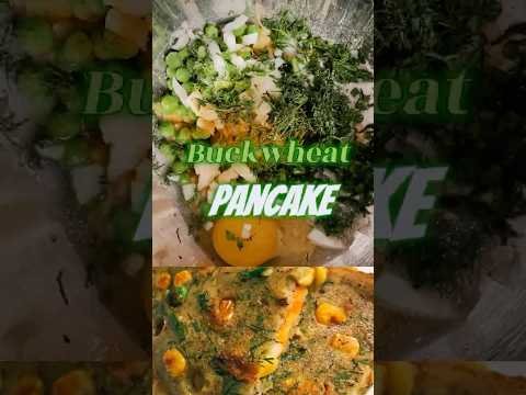 Savory Buckwheat Pancake
