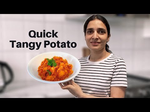 Flavor-Packed Nepali Potatoes | Tangy, Spicy & Vegan in 15!