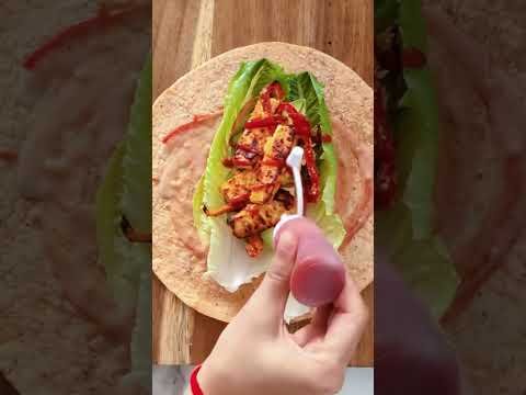 Cottage Cheese (Paneer) Wrap | High-Protein & Flavor Packed | BBQ Style