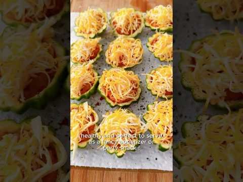 Cheesy Stuffed Pattypan Squash Cups