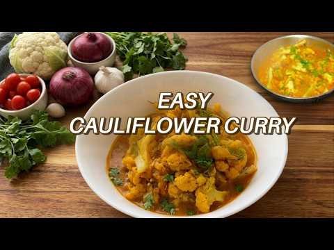 Simple Cauliflower Curry