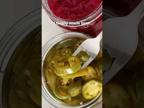 Pickled Red Onions & Jalapenos at Home , Not Buying Them Anymore