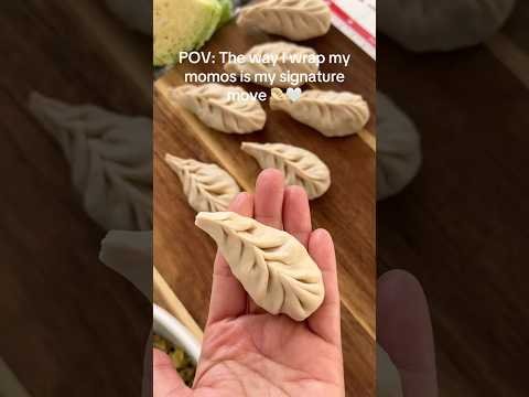 The Secret to the Perfect Momo Fold 🥟