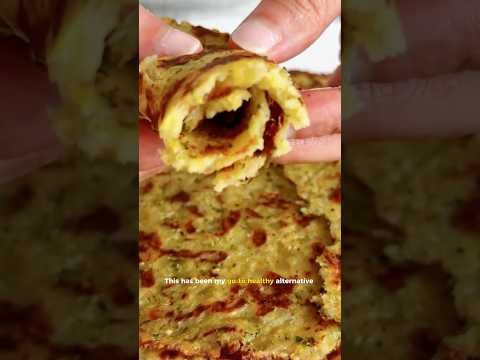 No Flour Flatbread | Potato Chickpea Healthy Bread | Gluten-Free Veggie Pancake