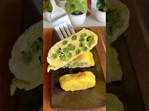 Cook your eggs with beans and you’ll NEVER go back! 🍳 The Japanese Tamagoyaki secret