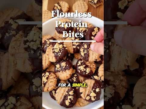 3 Ingredient Peanut Butter Protein Bites