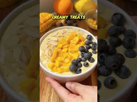 Mango Banana Orange Protein Bowl