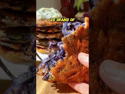 High Protein Vegan Lentil Fritters (Flourless, Gluten-Free)