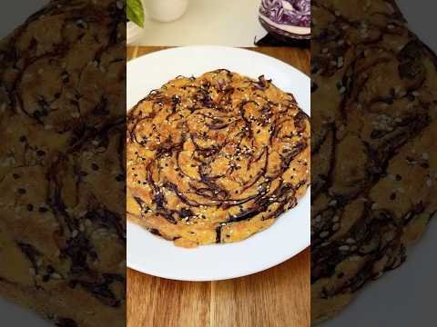 Vegan Cabbage Flatbread (Flourless, High Protein)